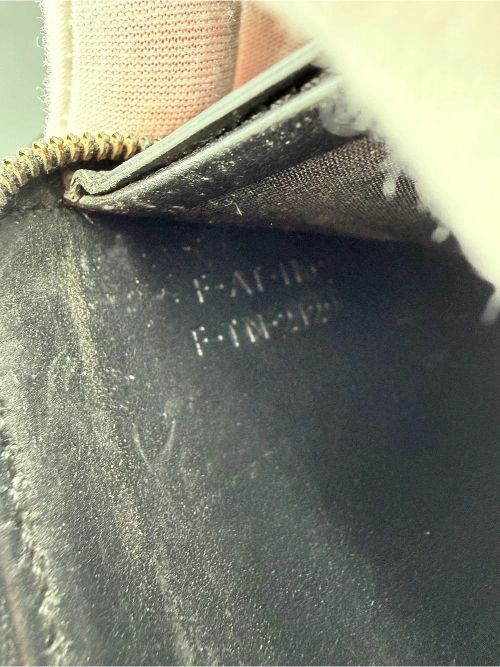 Celine Monogram Zip Around Wallet